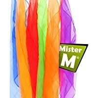 ✓ 6 Pañuelos de Malabares ✓ Online Vídeo instructivo ✓ Del Artista Mister M